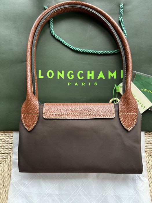 Longchamp torebka brązowa M