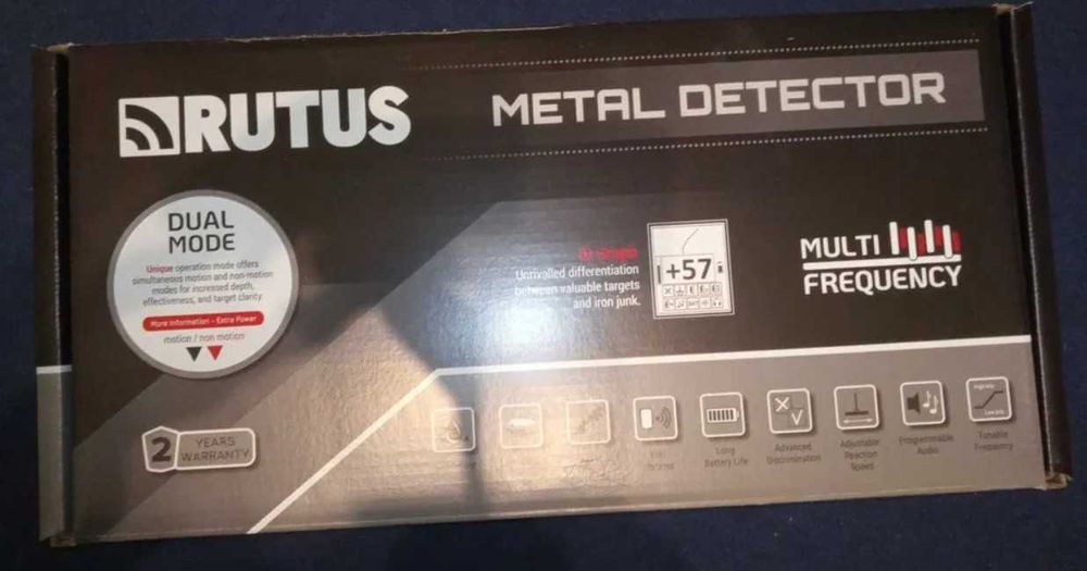 ‼️ NOWY Rutus Versa sonda 24DD wykrywacz metali detektor ‼️