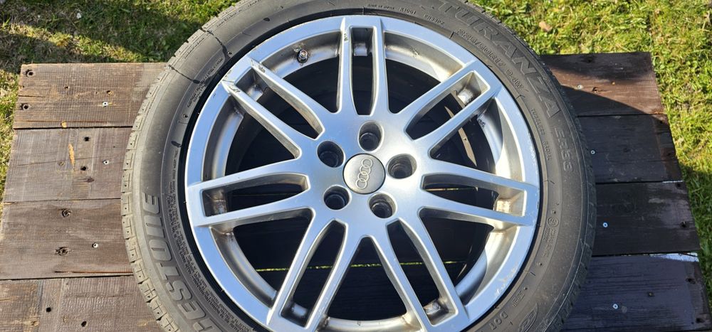 Alufelgi wzór Audi 17" 5x112 ET42 – Komplet do renowacji