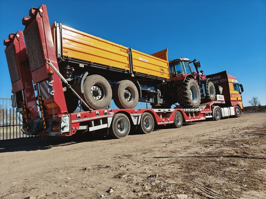 Pomoc drogowa,transport ciągników,maszyn rolniczych,budowlanych,hol-au