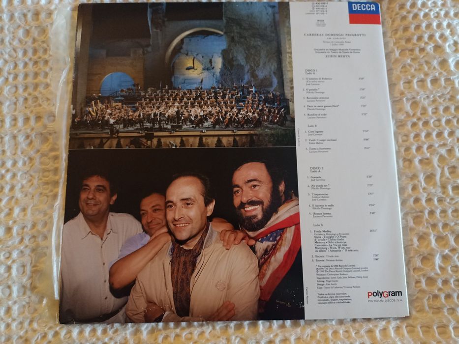 Disco vinil concerto