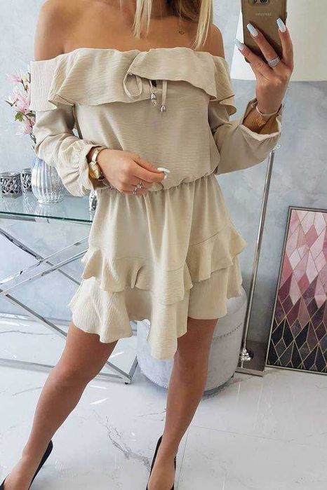 Sukienki hiszpanki dwa kolory