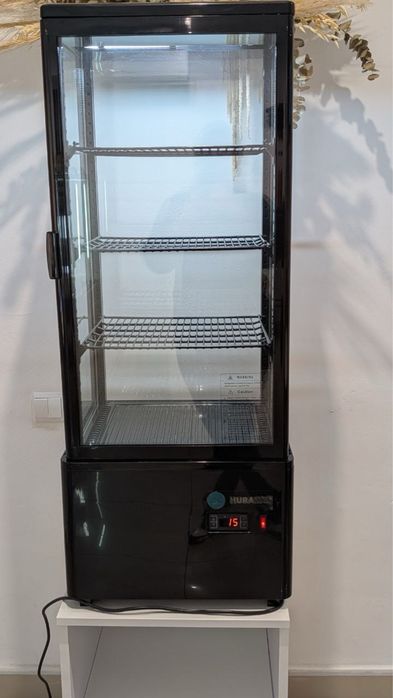Вітрина холодильна HURAKAN HKN-UPD98B black