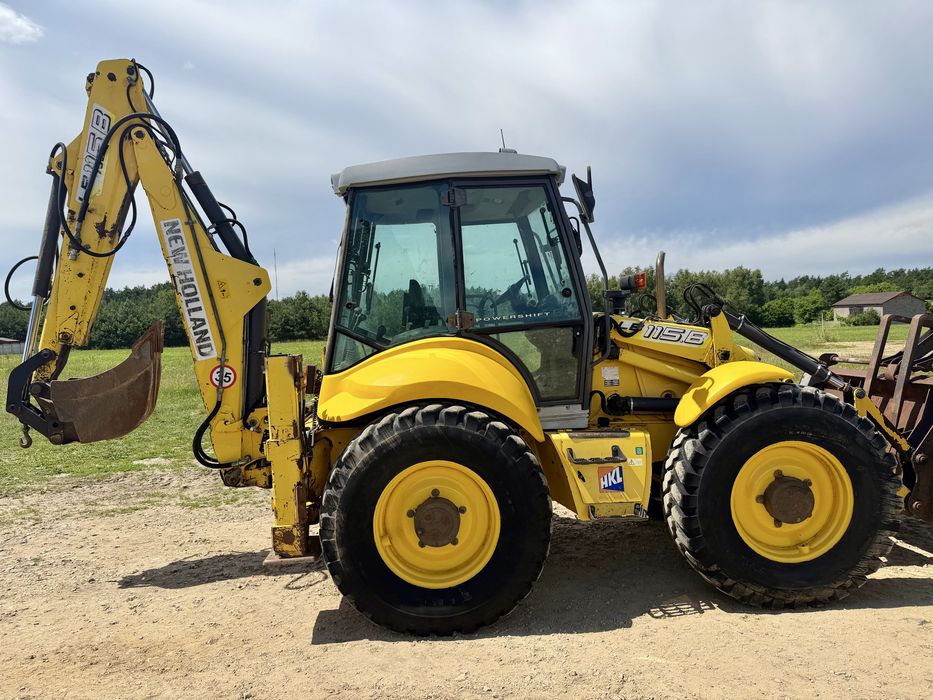 New holland b115 powershift koparko ładowarka