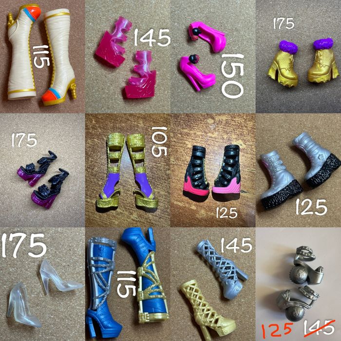 Аксесуари взуття одяг для ляльок monster high