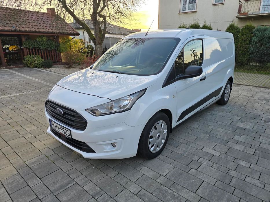 Ford Transit Connect Grand 1.5 TDCI 100KM Długi Nawigacja PDC Kamera Cofania CarPlay Android Auto  3 Miejsca Hak Nowy Rozrząd Amortyzatory FV 23%