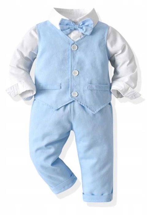 Ubranko do chrztu chłopiec 62/68 JESIEŃ/ZIMA