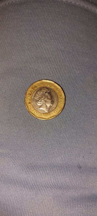 Moeda rara 2017 Elizabeth II D.G REG F.D