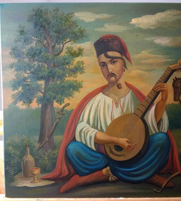 Козак Мамай ,картина олією