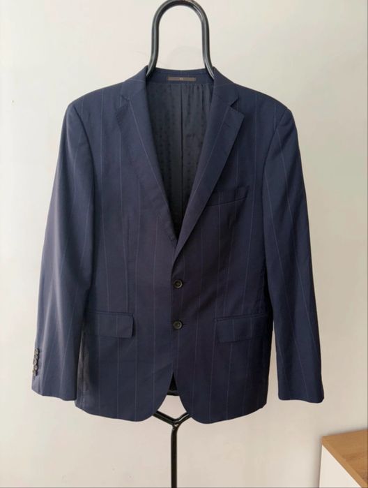 Hugo Boss Selection - elegancki garnitur meski 100% virgin wool