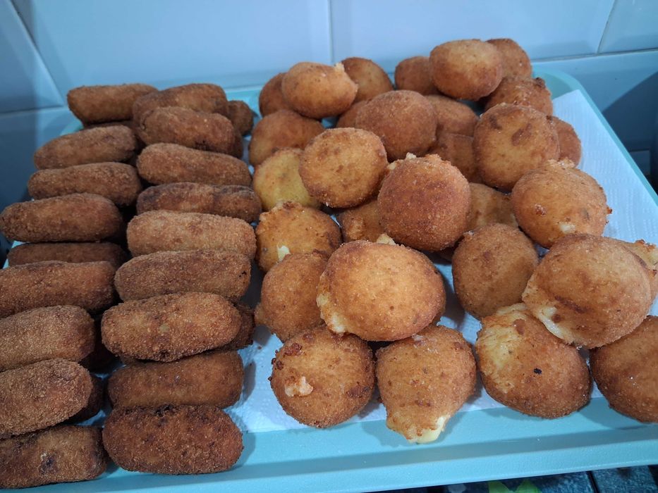 Salgadinhos caseiros