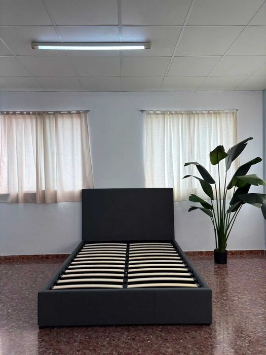 Cama + arrumação + cabeceira 150x200cm Novo Paga na a to entrega Envio rapido