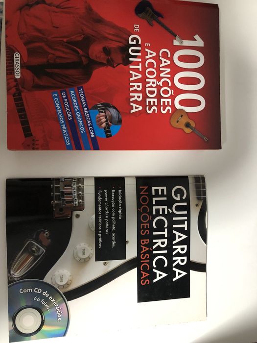Valor TEMPO LIMITADO 2 Livros de iniciação guitarra