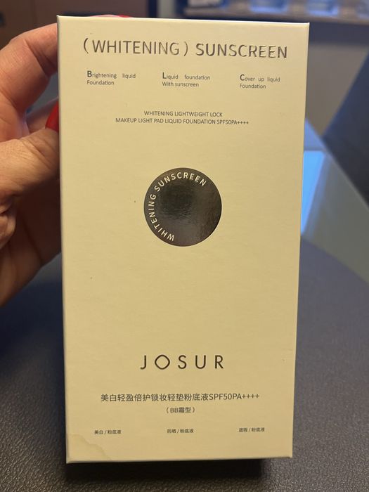 Josur podkład kryjący naturalny z SPF50 nowy