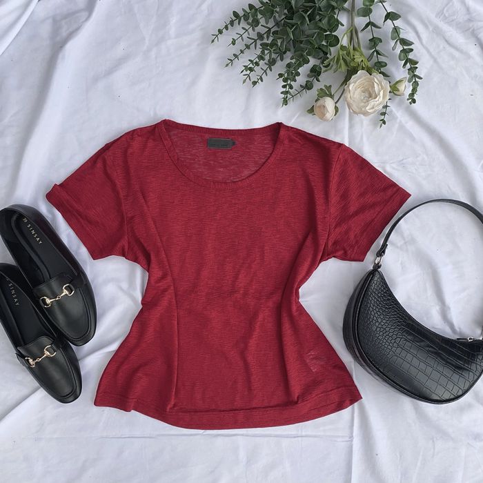 Czerwony T-shirt