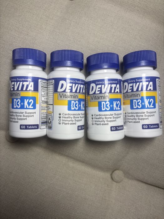 Devita d3 k2 Девіта Вітамін D3 і K2 єгипет