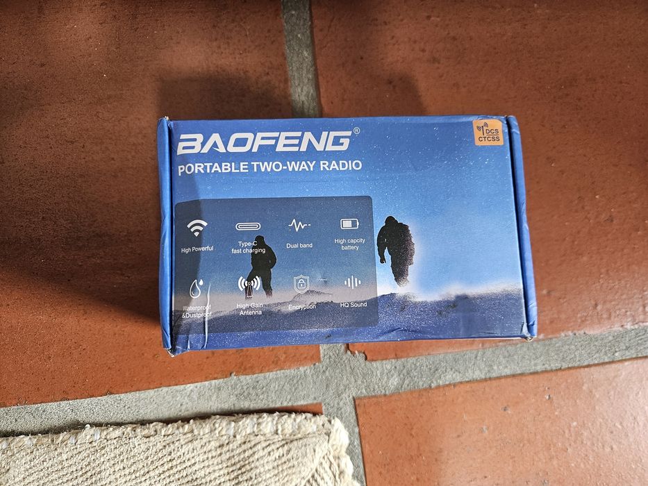 Rádio UHF/VHF Baofeng UV-16 ideal bombeiros