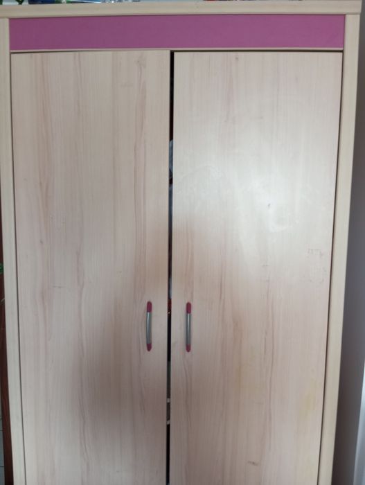 Komplet mebli biurko szafa komoda półka