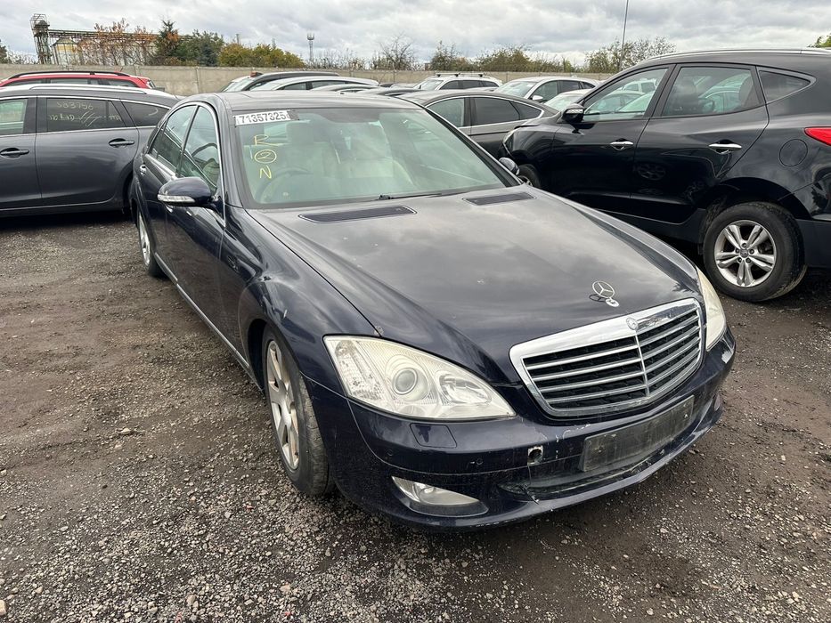 Mercedes S350 silnik 3.5 Benzyna 2007r,Anglik z kluczykami