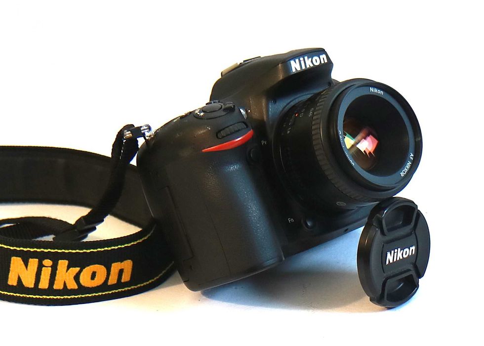 Nikon D7100 com Nikon 50mm máquina fotográfica digital reflex