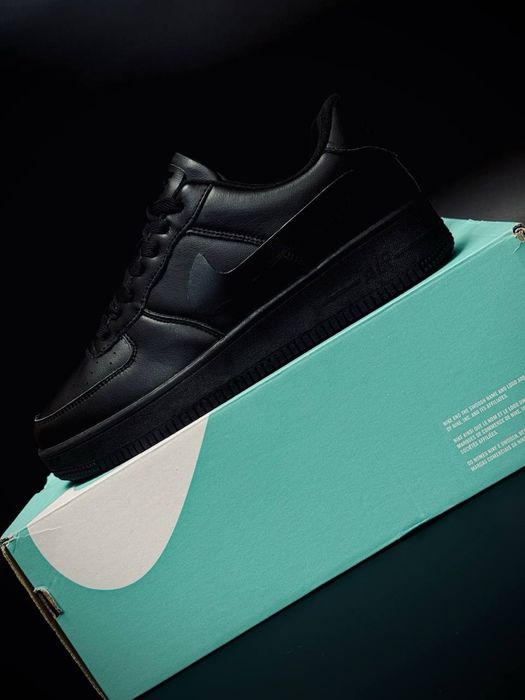 Кроссовки Nike Air Force 1 Black classic/ мужские кросовки/демисезон
