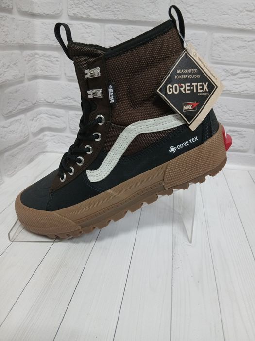 Жіночі зимові чоловічі VANS Gore-tex Sk8-hi Mte-3 Shoes (demitasse/bla