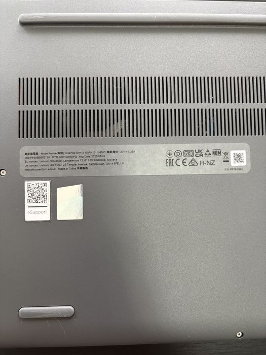 Computador Portátil Lenovo Ideapad Slim 3 15IRH10