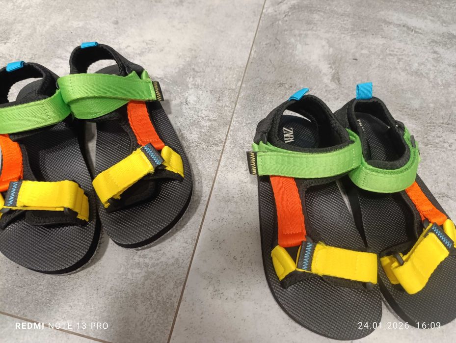 Sandałki sandały Zara dla bliźniaków