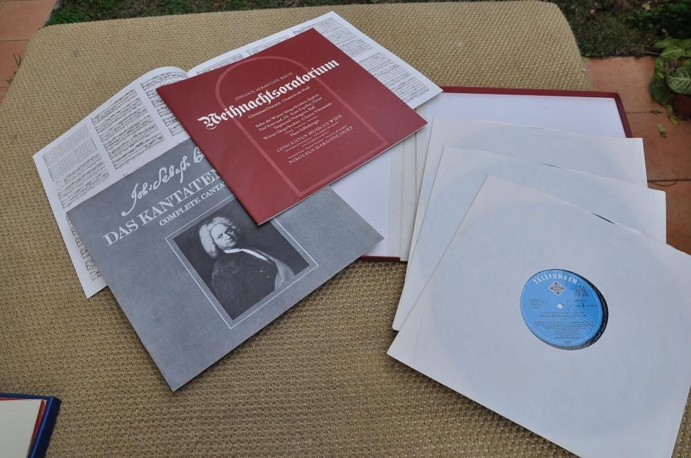 3 LP´s Christmas Oratorio Bach