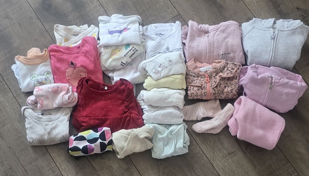 Ubranka dla dziewczynki rozmiar 62