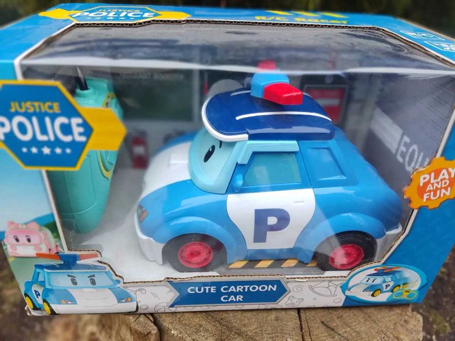 Машинка на радіокеруванні Робокар Полі Robocar Poli на акумуляторі
