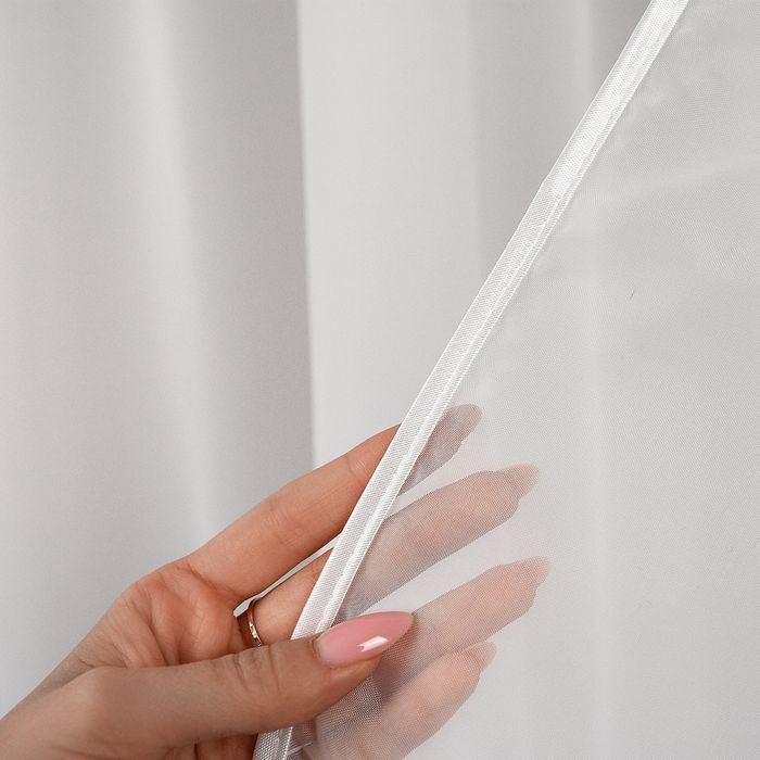 Firana z gipiurą 30 cm klasyczny łuk