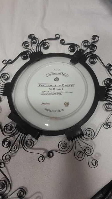 Pratos de coleção "Companhia das Índias" de 1990