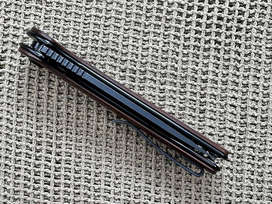 Ніж WE Knife Saakshi Titanium + Wood сталь CPM 20CV