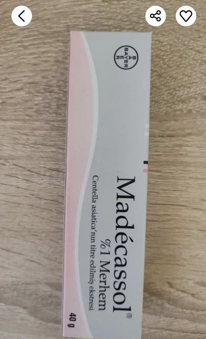 Madecassol krem cream