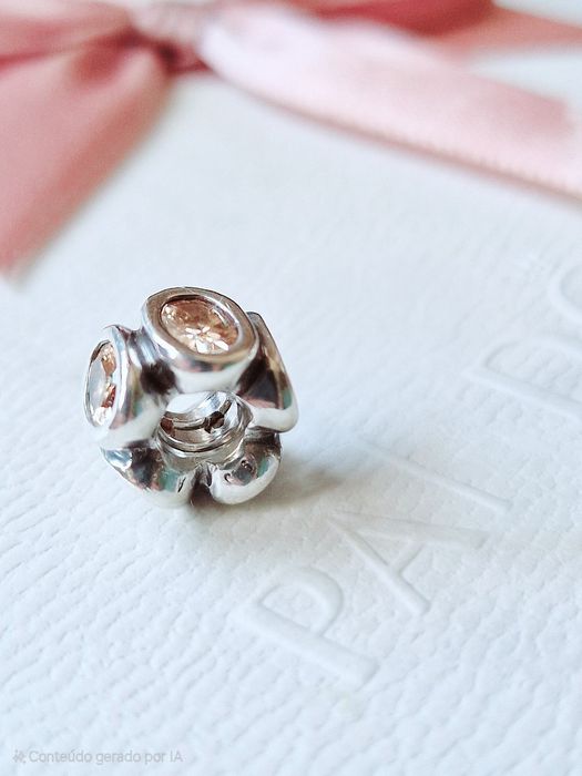 Conta Luzes Ovais Champagne da Pandora