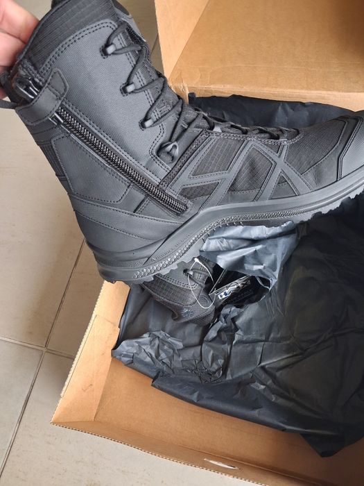 Botas militares Haix athletic 46 fecho