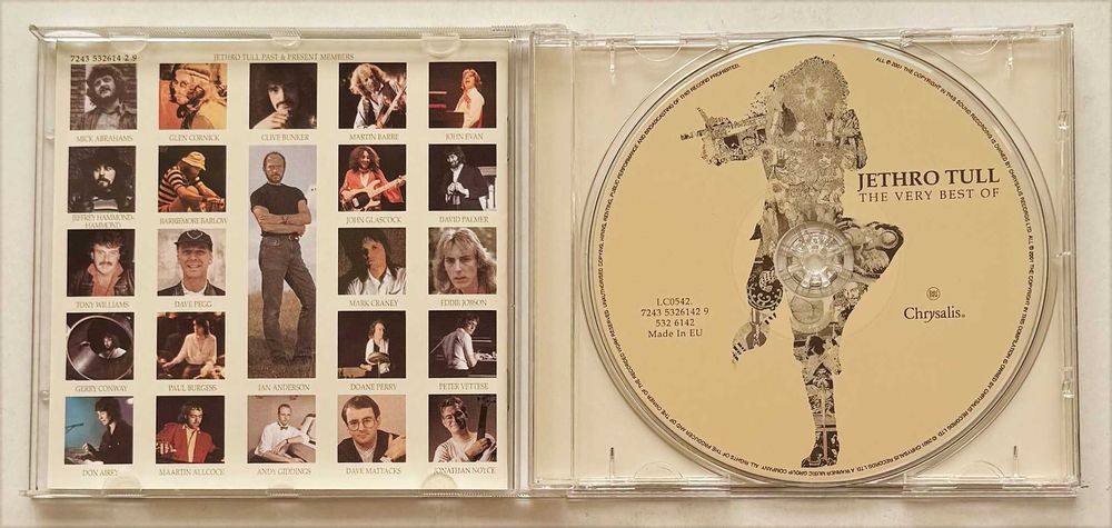 CD_Jethro Tull, The Very Best Of. Muito estimado, como novo