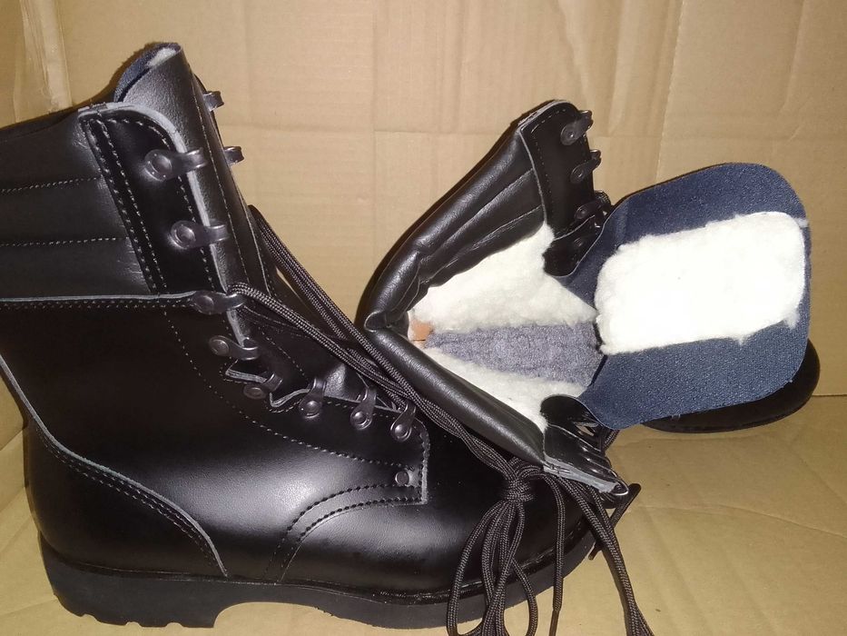 Buty Wojskowe skórzane DESANTY SKOCZKI ZIMOWE 43