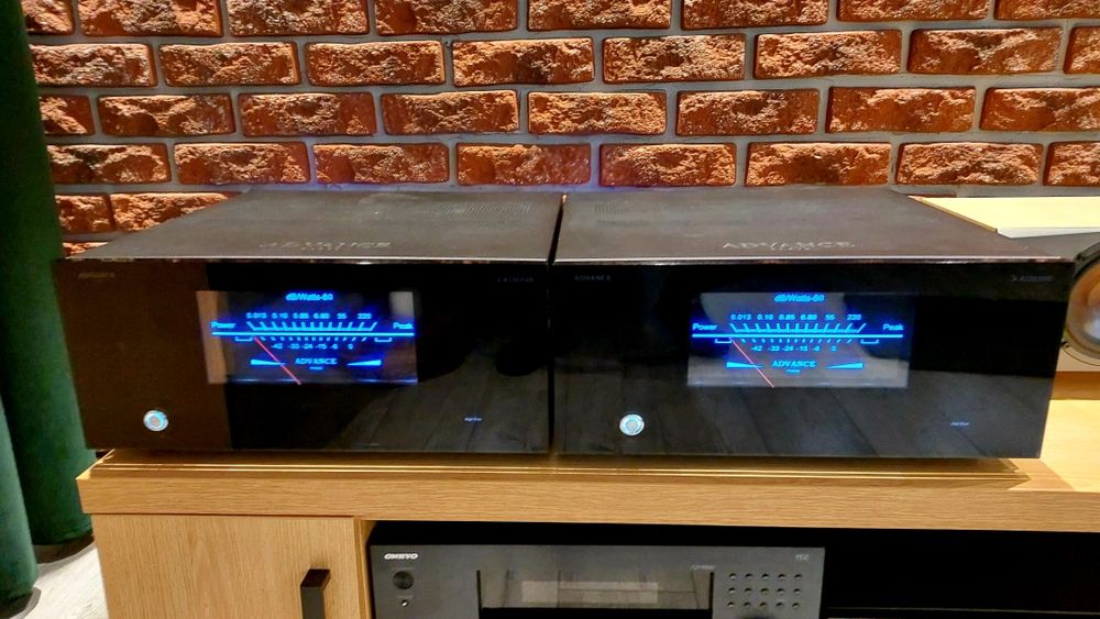 Advance Paris X-A220 EVO (monobloki) + XP 500 (przedwzmacniacz)