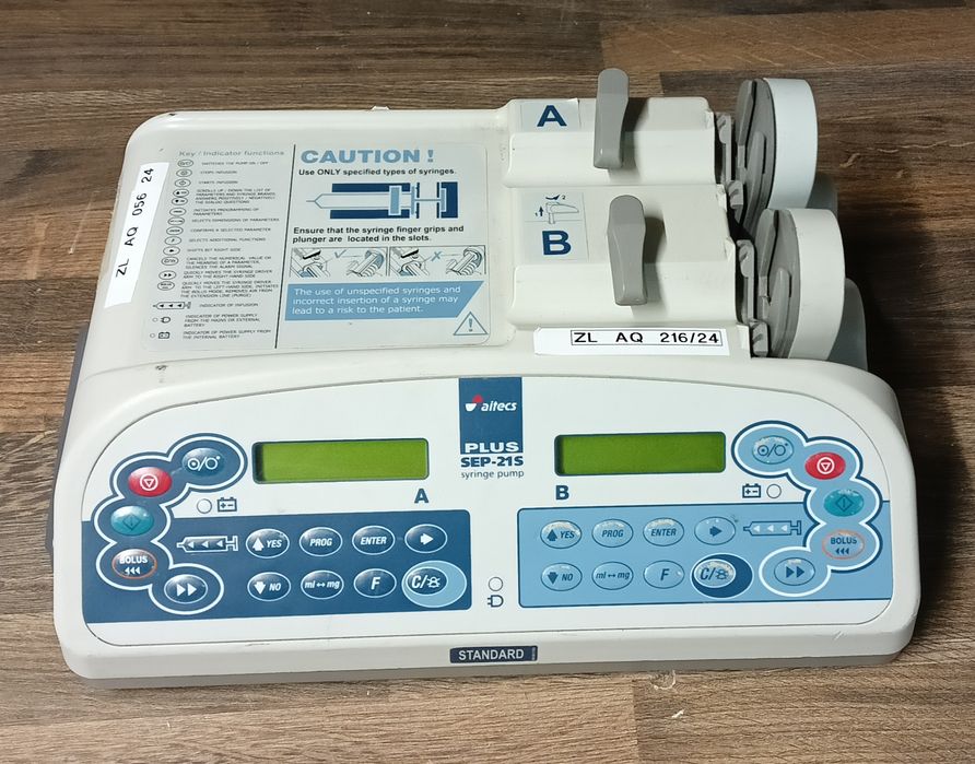 Pompa infuzyjna strzykawkowa Aitecs plus sep-21s