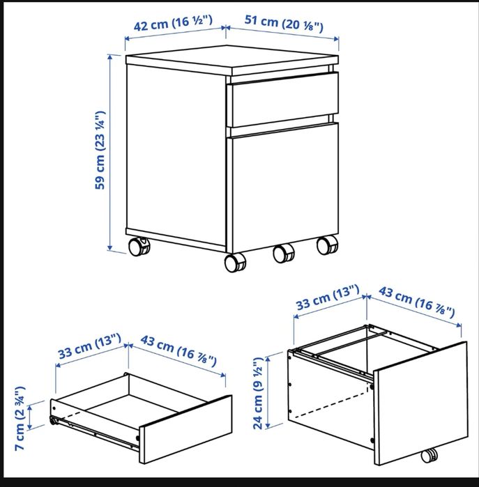 Mesa secretária conjunto com cadeira.