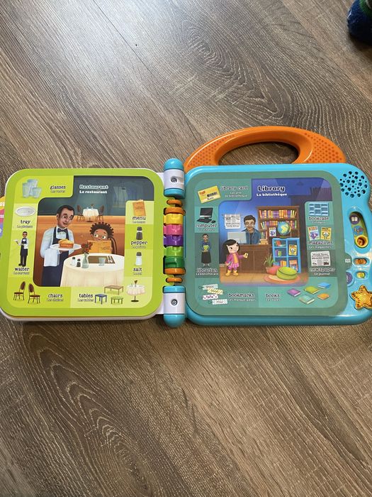 розвиваюча інтерактивна книга LeapFrog 100 слів