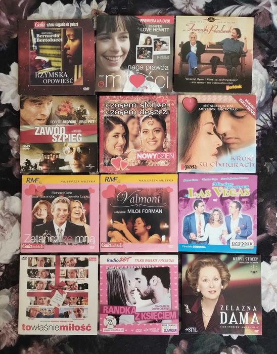 Filmy DVD 35 sztuki