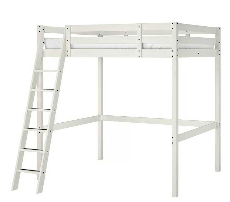 Estrutura de cama alta ikea