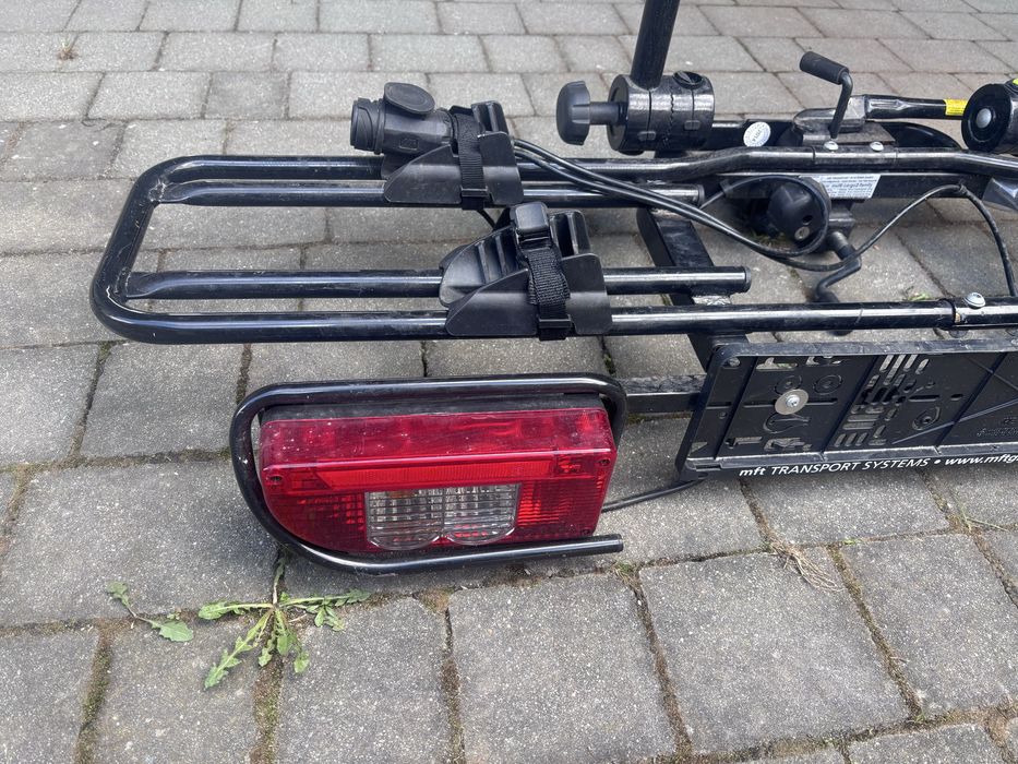 Bagażnik rowerowy na hak 2 rowery