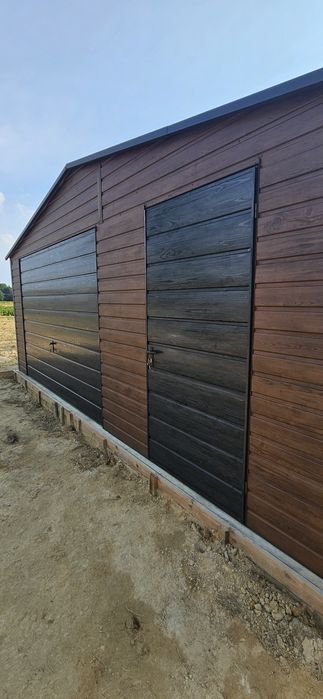 GARAŻ Drewnopodobny Hala Wiata Rolnicza Budka ogrodowa Magazyn Blaszak - Więcej