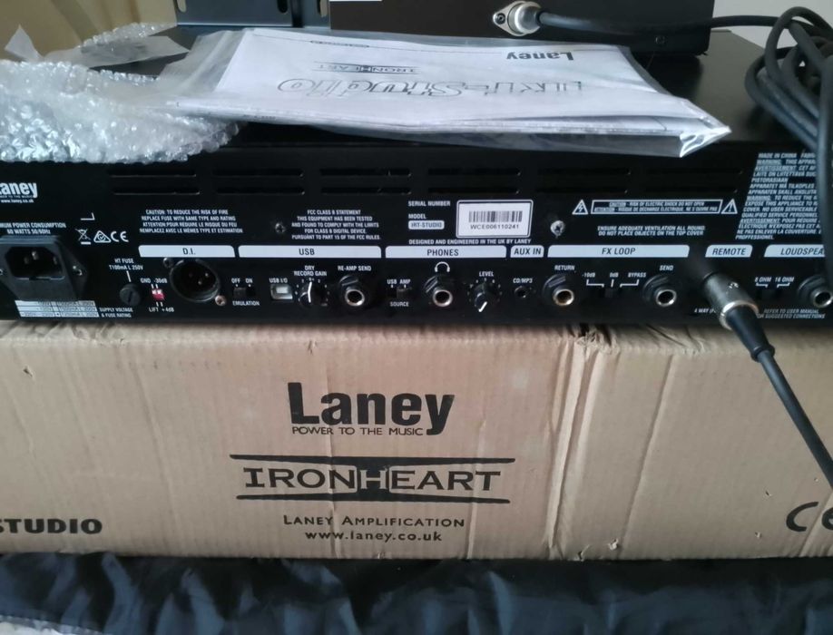 Amplificador de guitarra Laney IRT Studio