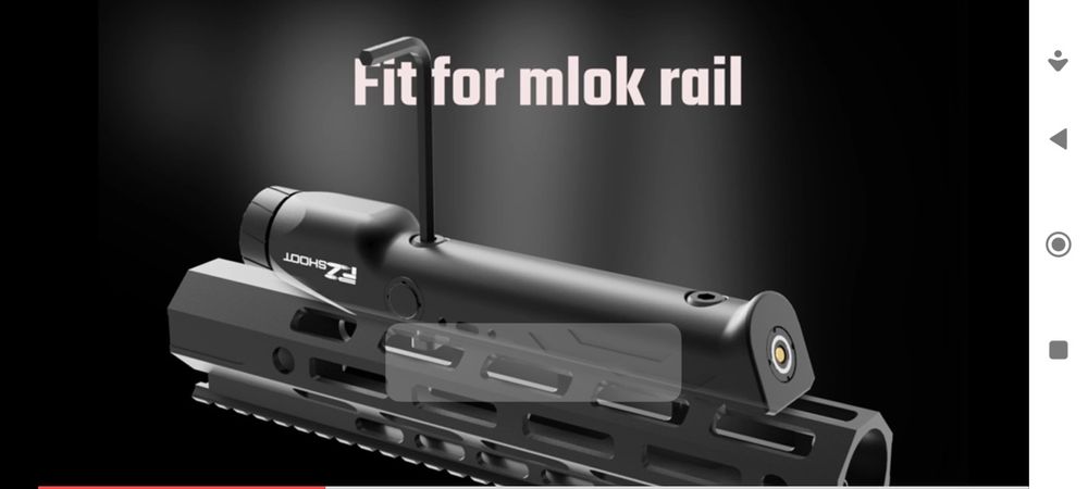 Тактичний збройний ліхтар (підствольний)