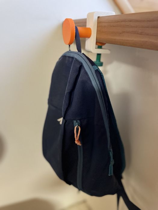 Гачок з зажимом, без свердління та клею